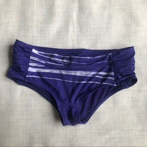 Athleta ruched swim bottoms